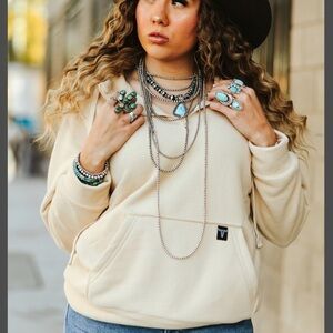 Cream Women's Sweatshirt